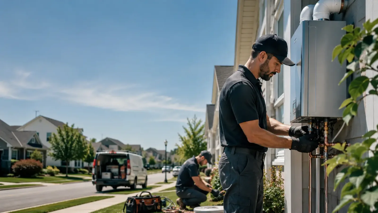 Tankless Water Heater Installation in Sturtevant, WI